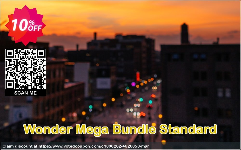 Wonder Mega Bundle Standard Coupon, discount Wonder Mega Bundle Standard hottest promotions code 2024. Promotion: hottest promotions code of Wonder Mega Bundle Standard 2024