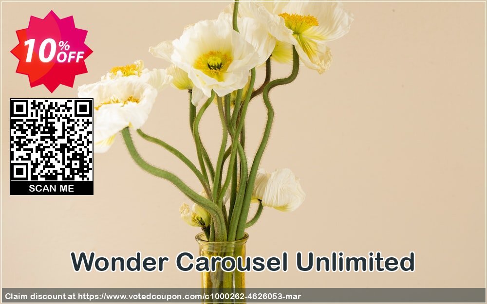 Wonder Carousel Unlimited Coupon Code Apr 2024, 10% OFF - VotedCoupon