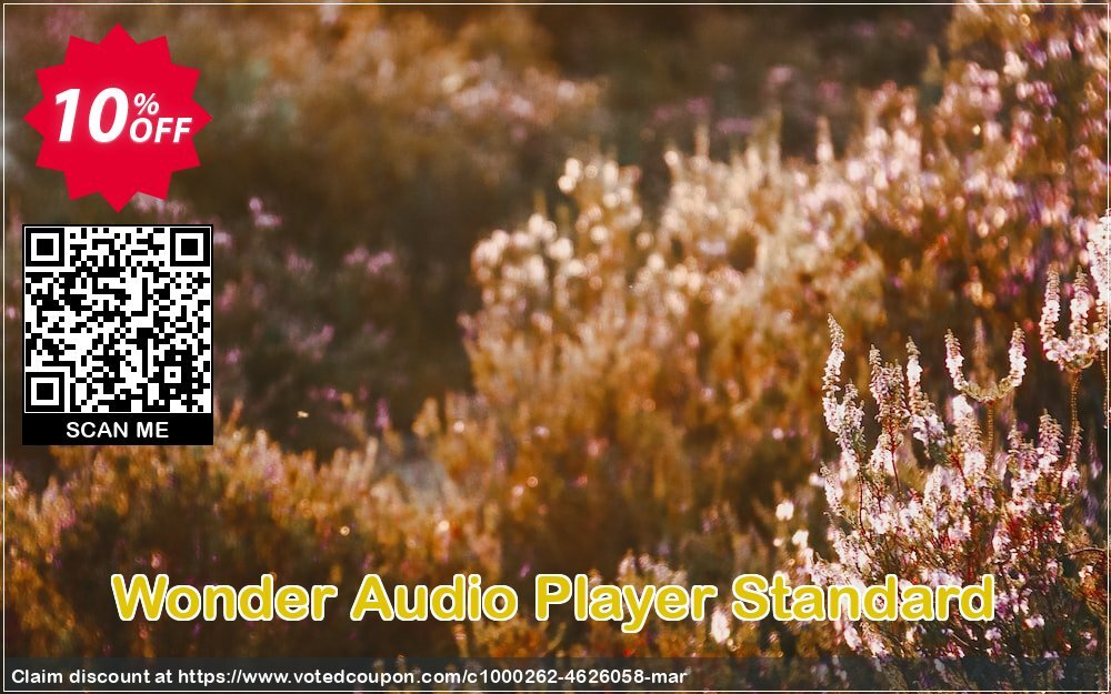 Wonder Audio Player Standard Coupon Code May 2024, 10% OFF - VotedCoupon