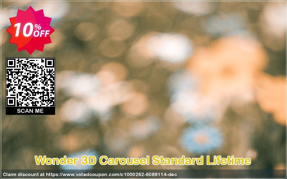 Wonder 3D Carousel Standard Lifetime Coupon, discount Wonder 3D Carousel Standard Lifetime formidable sales code 2023. Promotion: formidable sales code of Wonder 3D Carousel Standard Lifetime 2023