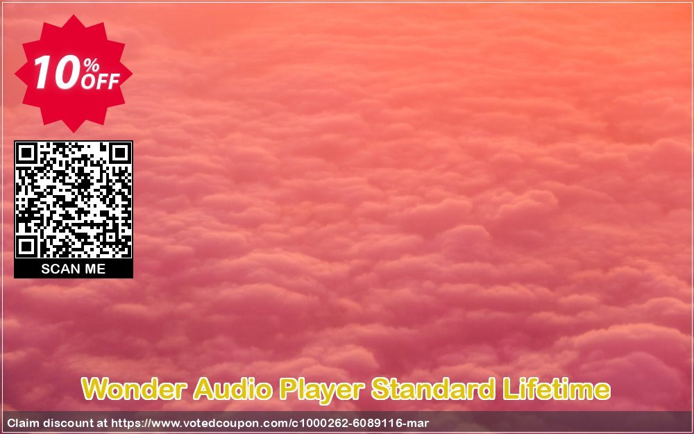 Wonder Audio Player Standard Lifetime Coupon Code May 2024, 10% OFF - VotedCoupon