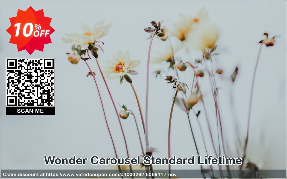 Wonder Carousel Standard Lifetime Coupon, discount Wonder Carousel Standard Lifetime excellent discount code 2023. Promotion: excellent discount code of Wonder Carousel Standard Lifetime 2023