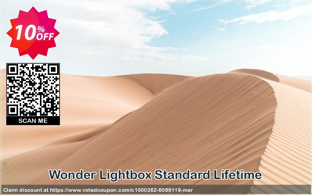 Wonder Lightbox Standard Lifetime Coupon Code May 2024, 10% OFF - VotedCoupon