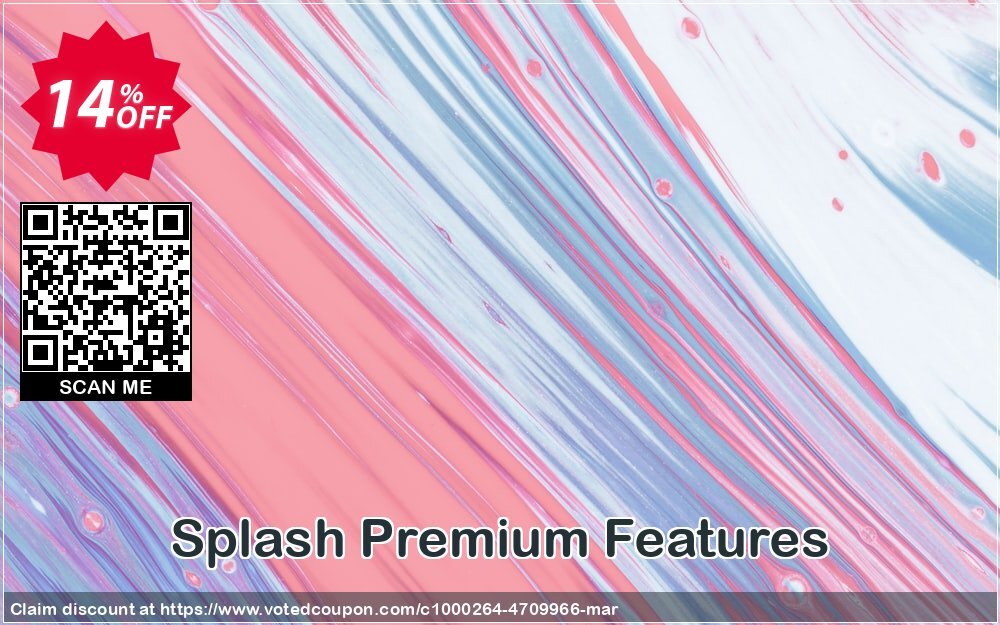 Splash Premium Features Coupon, discount Splash Premium Features fearsome promotions code 2025. Promotion: fearsome promotions code of Splash Premium Features 2024