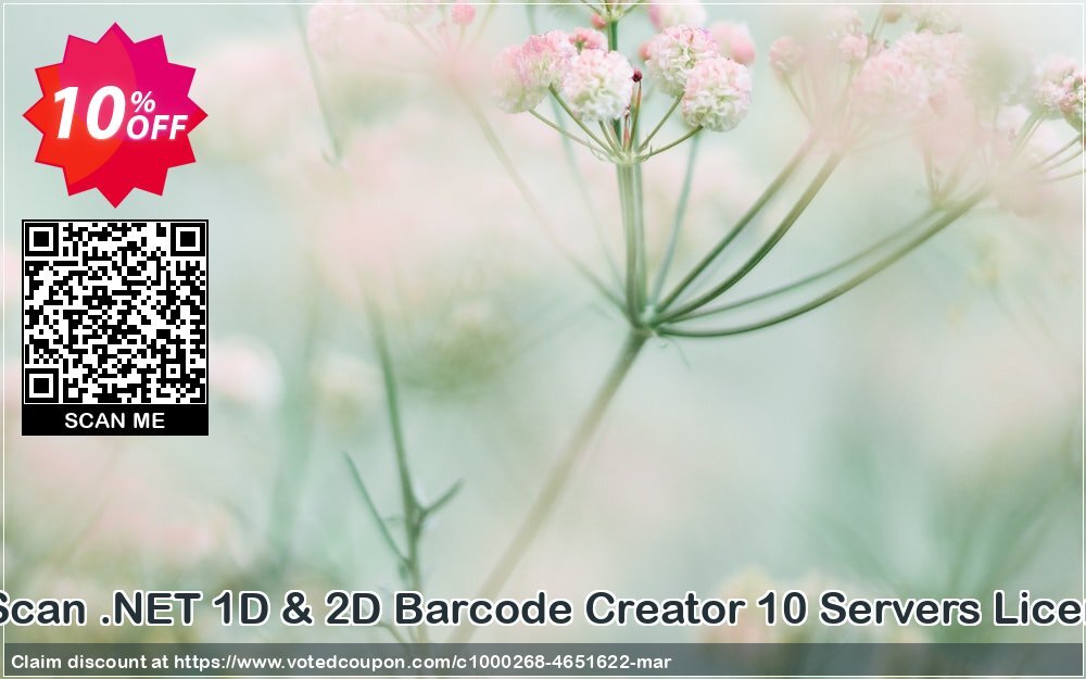 pqScan .NET 1D & 2D Barcode Creator 10 Servers Plan Coupon Code May 2024, 10% OFF - VotedCoupon