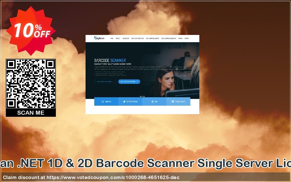 pqScan .NET 1D & 2D Barcode Scanner Single Server Plan Coupon, discount pqScan .NET 1D & 2D Barcode Scanner Single Server License big discount code 2023. Promotion: big discount code of pqScan .NET 1D & 2D Barcode Scanner Single Server License 2023