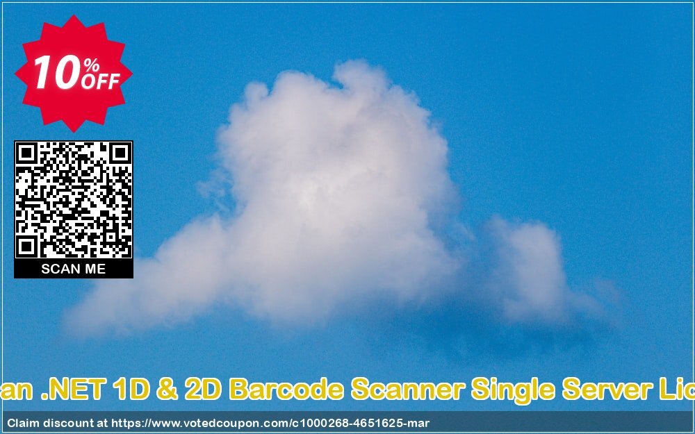 pqScan .NET 1D & 2D Barcode Scanner Single Server Plan Coupon Code May 2024, 10% OFF - VotedCoupon