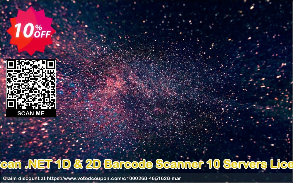 pqScan .NET 1D & 2D Barcode Scanner 10 Servers Plan Coupon, discount pqScan .NET 1D & 2D Barcode Scanner 10 Servers License exclusive promotions code 2024. Promotion: exclusive promotions code of pqScan .NET 1D & 2D Barcode Scanner 10 Servers License 2024