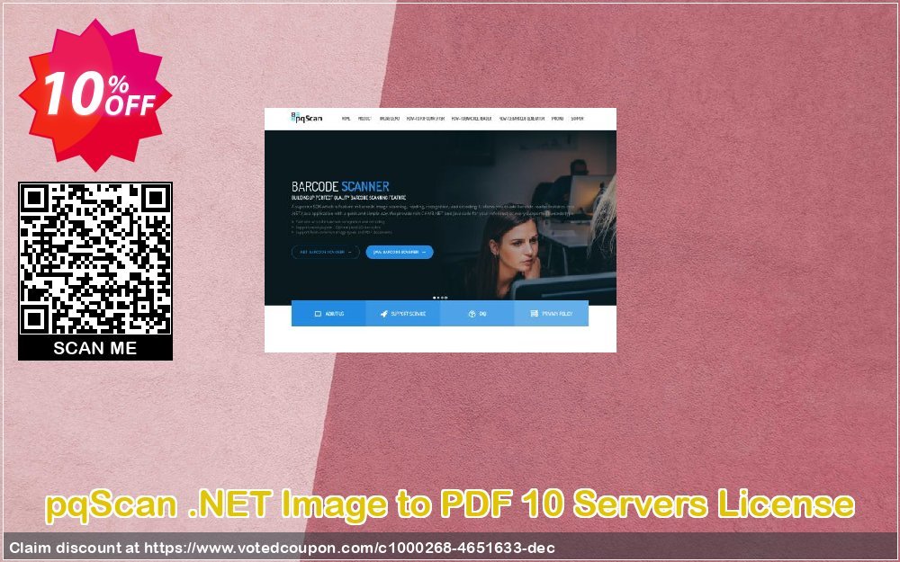 pqScan .NET Image to PDF 10 Servers Plan Coupon, discount pqScan .NET Image to PDF 10 Servers License staggering promo code 2023. Promotion: staggering promo code of pqScan .NET Image to PDF 10 Servers License 2023