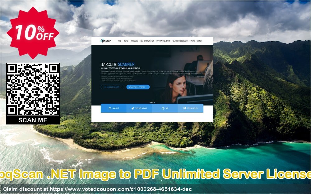 pqScan .NET Image to PDF Unlimited Server Plan Coupon, discount pqScan .NET Image to PDF Unlimited Server License imposing discounts code 2023. Promotion: imposing discounts code of pqScan .NET Image to PDF Unlimited Server License 2023