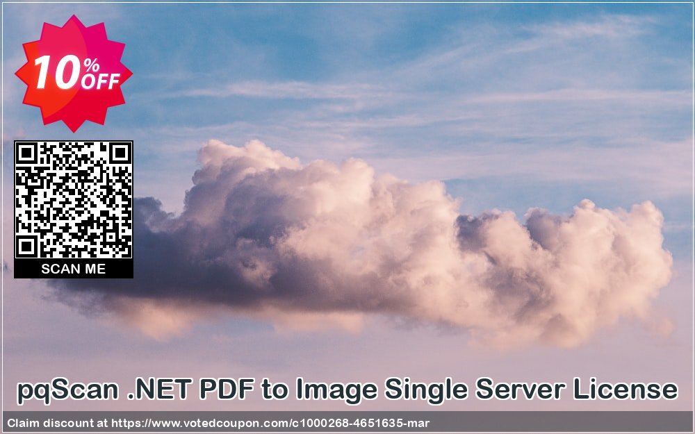 pqScan .NET PDF to Image Single Server Plan Coupon Code May 2024, 10% OFF - VotedCoupon