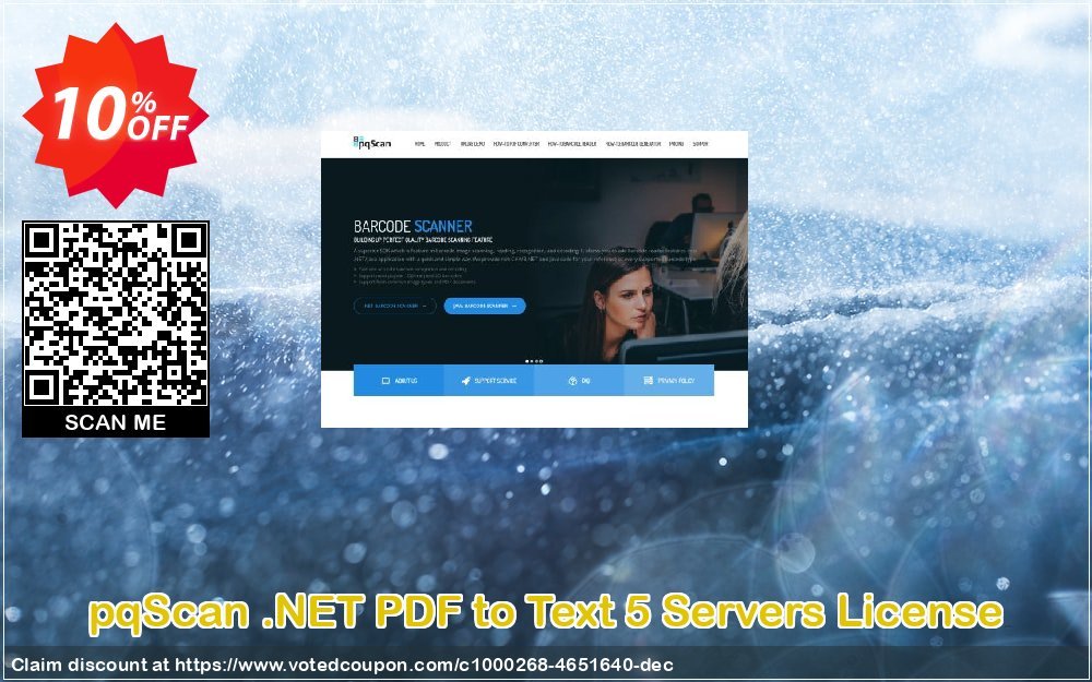 pqScan .NET PDF to Text 5 Servers Plan Coupon, discount pqScan .NET PDF to Text 5 Servers License excellent promo code 2023. Promotion: excellent promo code of pqScan .NET PDF to Text 5 Servers License 2023