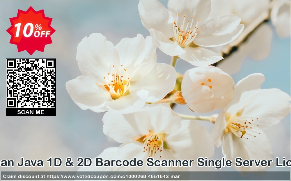 pqScan Java 1D & 2D Barcode Scanner Single Server Plan Coupon Code May 2024, 10% OFF - VotedCoupon