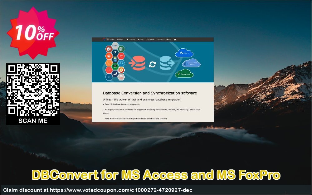DBConvert for MS Access and MS FoxPro Coupon, discount DBConvert for MS Access and MS FoxPro exclusive discounts code 2024. Promotion: exclusive discounts code of DBConvert for MS Access and MS FoxPro 2024
