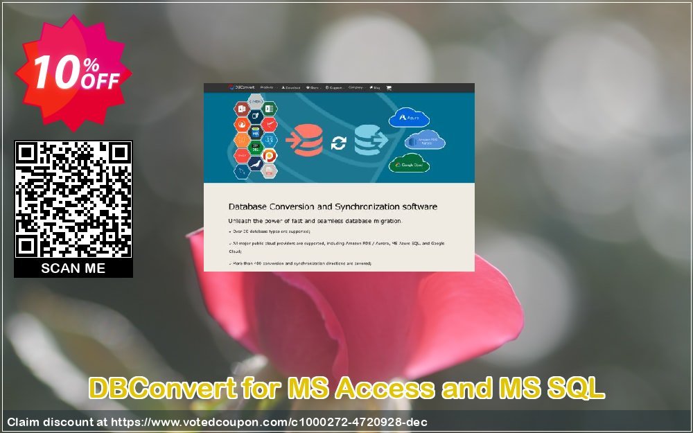 DBConvert for MS Access and MS SQL Coupon, discount DBConvert for MS Access and MS SQL awesome promotions code 2024. Promotion: awesome promotions code of DBConvert for MS Access and MS SQL 2024