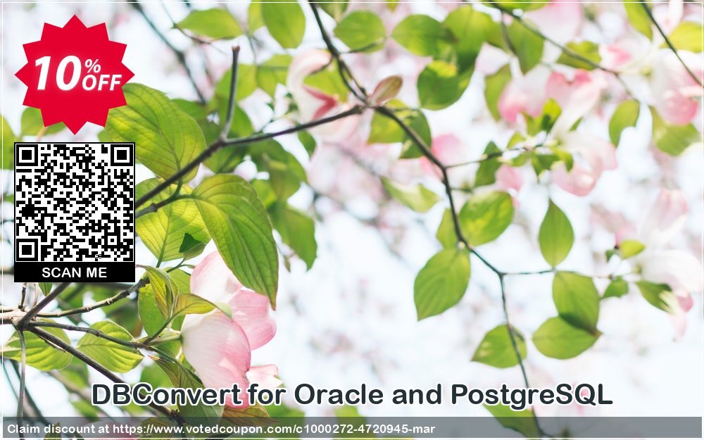 DBConvert for Oracle and PostgreSQL Coupon, discount DBConvert for Oracle and PostgreSQL super offer code 2025. Promotion: super offer code of DBConvert for Oracle and PostgreSQL 2024