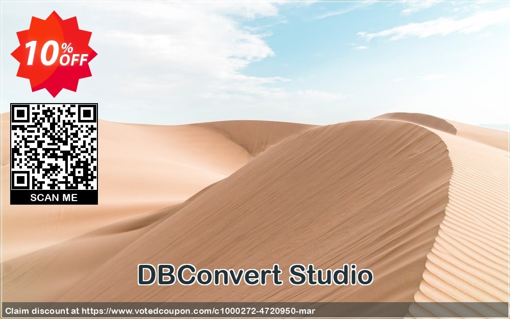 DBConvert Studio Coupon, discount DBConvert Studio exclusive sales code 2024. Promotion: exclusive sales code of DBConvert Studio 2024