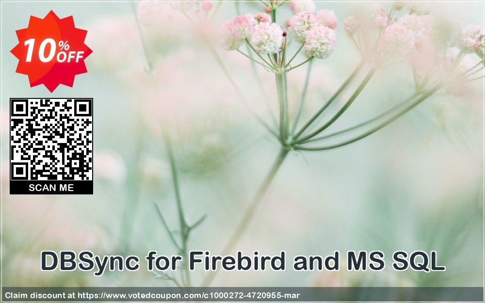 DBSync for Firebird and MS SQL Coupon, discount DBSync for Firebird and MS SQL staggering discounts code 2024. Promotion: staggering discounts code of DBSync for Firebird and MS SQL 2024