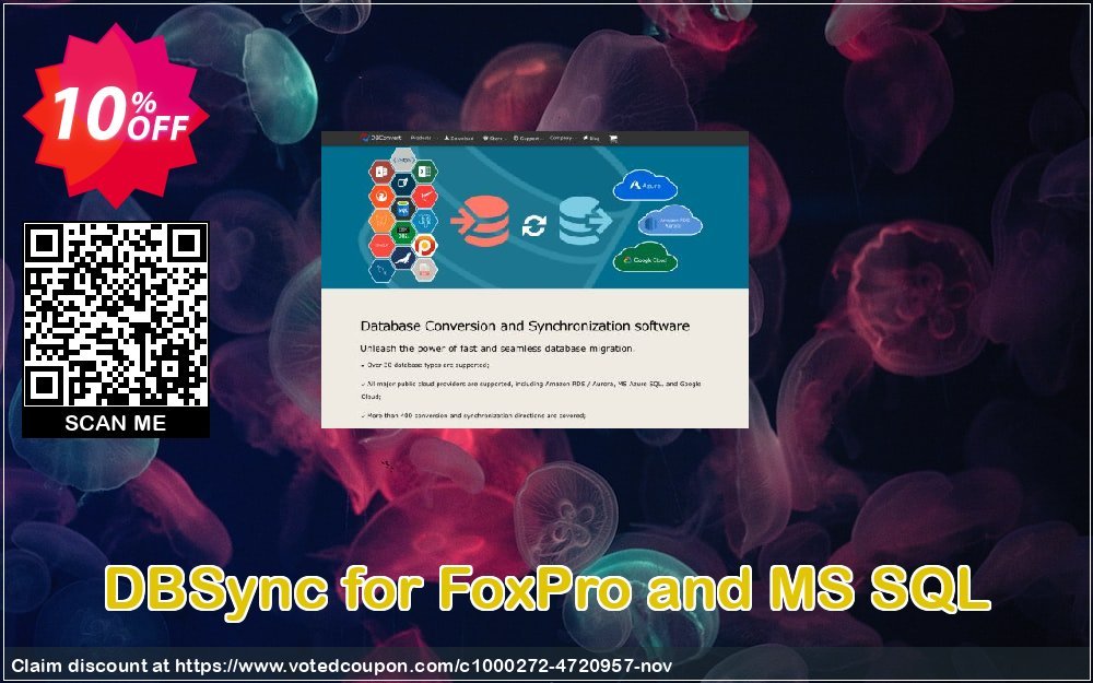 DBSync for FoxPro and MS SQL Coupon, discount DBSync for FoxPro and MS SQL stirring sales code 2023. Promotion: stirring sales code of DBSync for FoxPro and MS SQL 2023