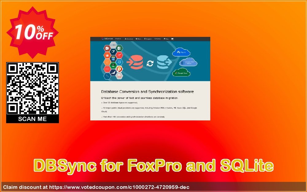 DBSync for FoxPro and SQLite Coupon Code Apr 2024, 10% OFF - VotedCoupon