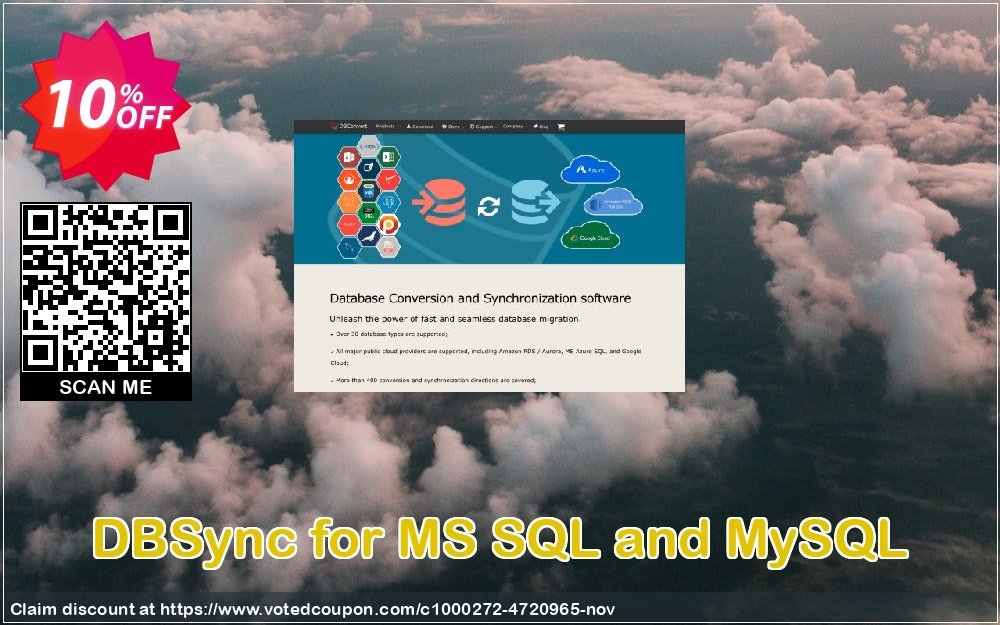 DBSync for MS SQL and MySQL Coupon, discount DBSync for MS SQL and MySQL awful deals code 2023. Promotion: awful deals code of DBSync for MS SQL and MySQL 2023