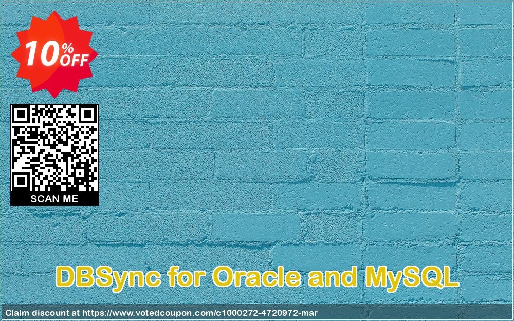 DBSync for Oracle and MySQL Coupon, discount DBSync for Oracle and MySQL special deals code 2024. Promotion: special deals code of DBSync for Oracle and MySQL 2024