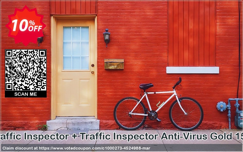 Traffic Inspector + Traffic Inspector Anti-Virus Gold 150 Coupon Code May 2024, 10% OFF - VotedCoupon