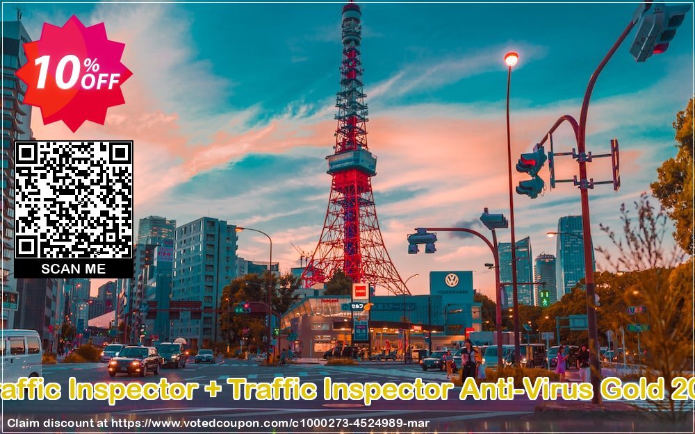 Traffic Inspector + Traffic Inspector Anti-Virus Gold 200 Coupon Code May 2024, 10% OFF - VotedCoupon