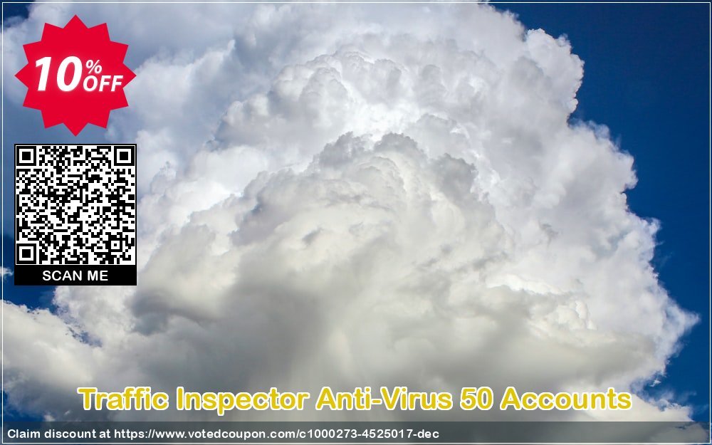 Traffic Inspector Anti-Virus 50 Accounts Coupon Code May 2024, 10% OFF - VotedCoupon