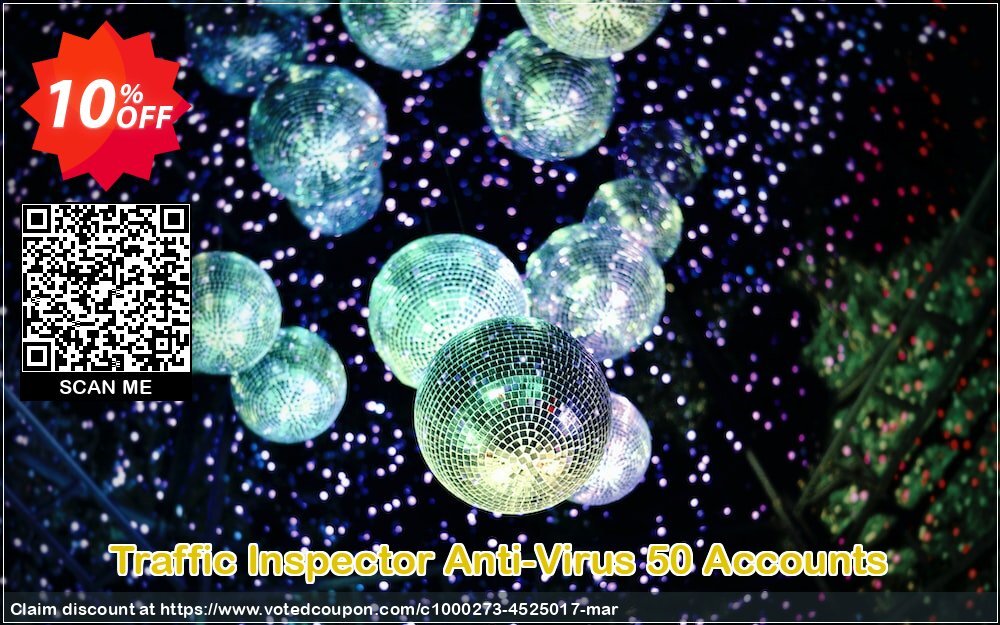 Traffic Inspector Anti-Virus 50 Accounts Coupon Code Apr 2024, 10% OFF - VotedCoupon