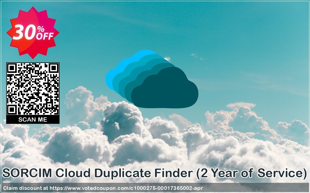 SORCIM Cloud Duplicate Finder, 2 Year of Service  Coupon Code May 2024, 30% OFF - VotedCoupon