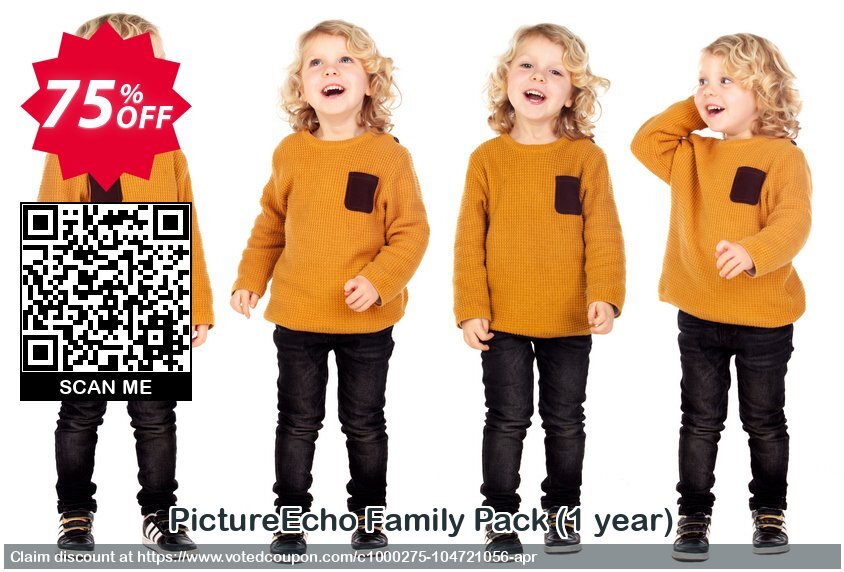 PictureEcho Family Pack, Yearly  voted-on promotion codes