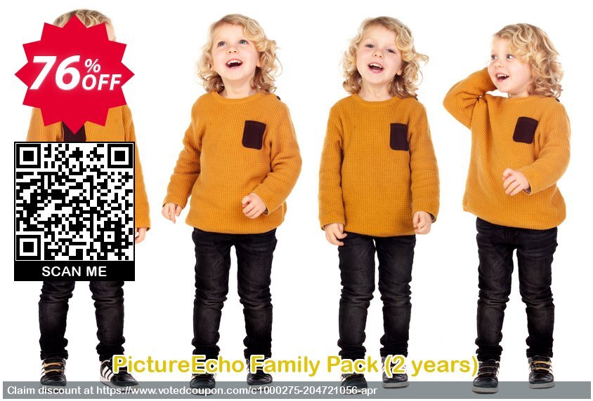 PictureEcho Family Pack, 2 years  Coupon Code Apr 2024, 76% OFF - VotedCoupon