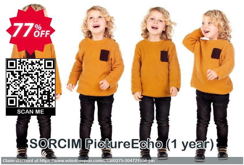 SORCIM PictureEcho, Yearly  Coupon, discount 60% OFF SORCIM PictureEcho (1 year), verified. Promotion: Imposing deals code of SORCIM PictureEcho (1 year), tested & approved