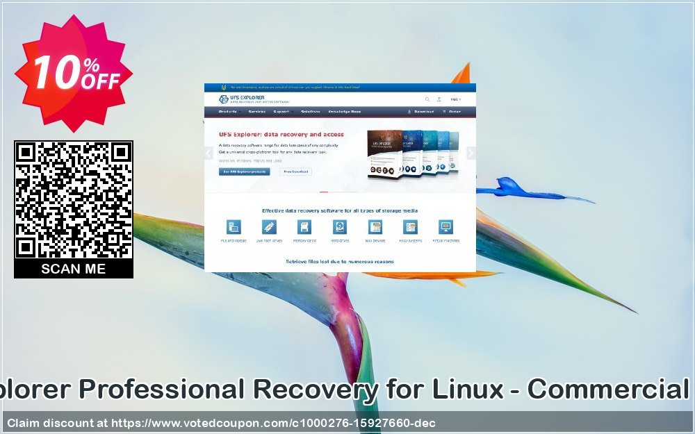 UFS Explorer Professional Recovery for Linux - Commercial Plan Coupon Code Apr 2024, 10% OFF - VotedCoupon