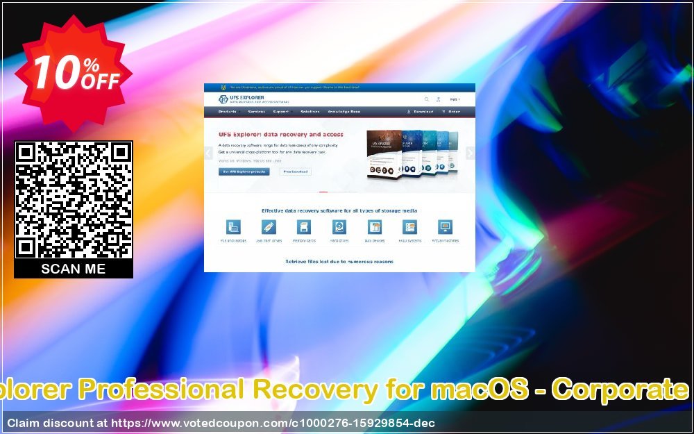 UFS Explorer Professional Recovery for MACOS - Corporate Plan Coupon, discount UFS Explorer Professional Recovery for macOS - Corporate License (1 year of updates) wondrous promotions code 2023. Promotion: wondrous promotions code of UFS Explorer Professional Recovery for macOS - Corporate License (1 year of updates) 2023