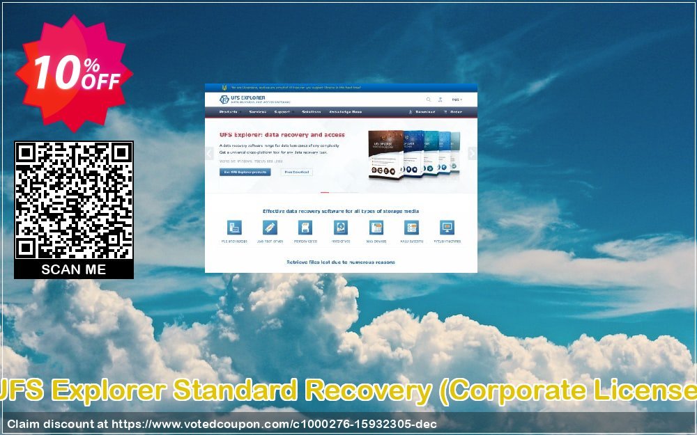 UFS Explorer Standard Recovery, Corporate Plan  Coupon, discount UFS Explorer Standard Recovery for Windows - Corporate License (1 year of updates) stunning sales code 2023. Promotion: stunning sales code of UFS Explorer Standard Recovery for Windows - Corporate License (1 year of updates) 2023