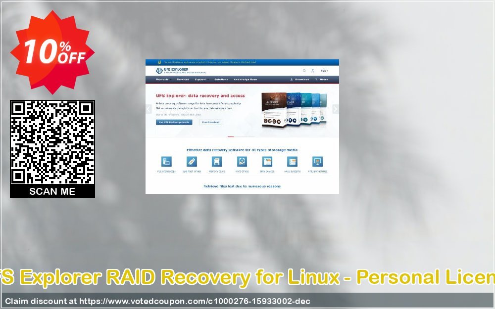 UFS Explorer RAID Recovery for Linux - Personal Plan Coupon, discount UFS Explorer RAID Recovery for Linux - Personal License (1 year of updates) dreaded promo code 2023. Promotion: dreaded promo code of UFS Explorer RAID Recovery for Linux - Personal License (1 year of updates) 2023