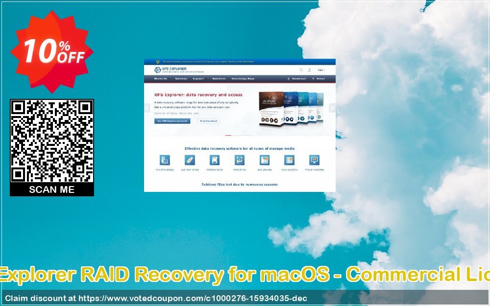 UFS Explorer RAID Recovery for MACOS - Commercial Plan Coupon, discount UFS Explorer RAID Recovery for macOS - Commercial License (1 year of updates) formidable deals code 2024. Promotion: formidable deals code of UFS Explorer RAID Recovery for macOS - Commercial License (1 year of updates) 2024