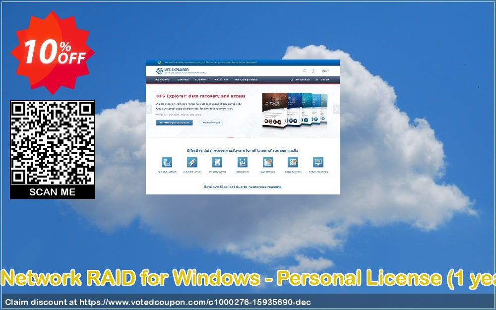 UFS Explorer Network RAID for WINDOWS - Personal Plan, Yearly of updates  Coupon, discount UFS Explorer Network RAID for Windows - Personal License (1 year of updates) impressive promo code 2023. Promotion: impressive promo code of UFS Explorer Network RAID for Windows - Personal License (1 year of updates) 2023