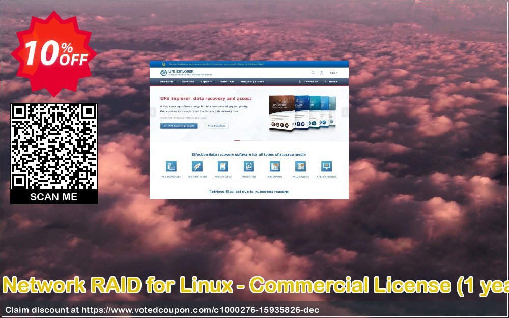 UFS Explorer Network RAID for Linux - Commercial Plan, Yearly of updates  Coupon, discount UFS Explorer Network RAID for Linux - Commercial License (1 year of updates) imposing sales code 2023. Promotion: imposing sales code of UFS Explorer Network RAID for Linux - Commercial License (1 year of updates) 2023