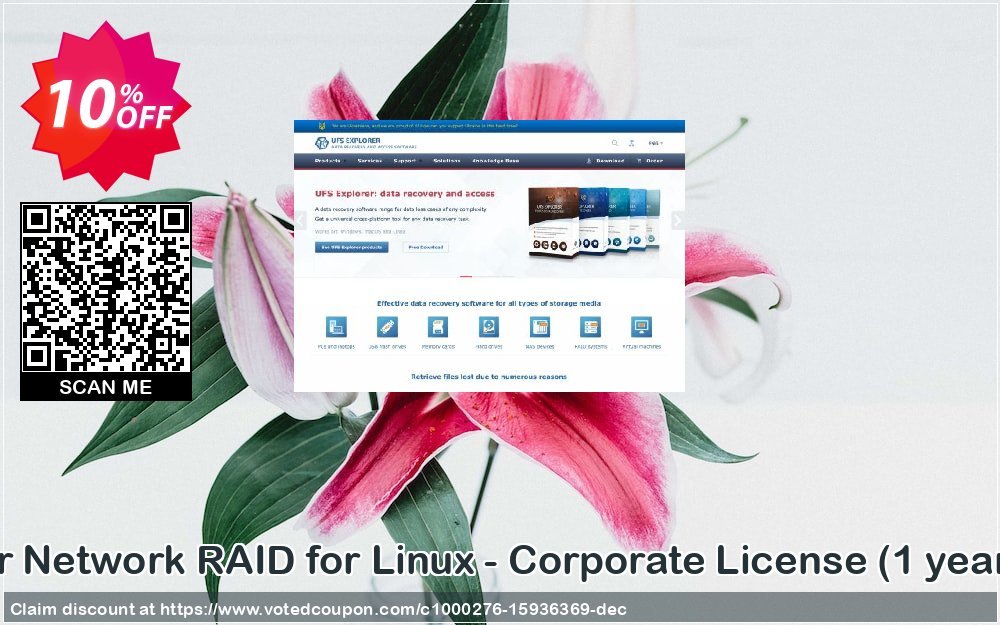 UFS Explorer Network RAID for Linux - Corporate Plan, Yearly of updates  Coupon, discount UFS Explorer Network RAID for Linux - Corporate License (1 year of updates) big promo code 2023. Promotion: big promo code of UFS Explorer Network RAID for Linux - Corporate License (1 year of updates) 2023