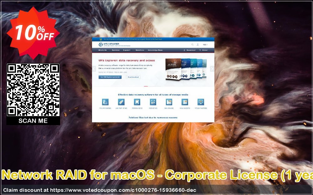 UFS Explorer Network RAID for MACOS - Corporate Plan, Yearly of updates  Coupon, discount UFS Explorer Network RAID for macOS - Corporate License (1 year of updates) excellent deals code 2023. Promotion: excellent deals code of UFS Explorer Network RAID for macOS - Corporate License (1 year of updates) 2023