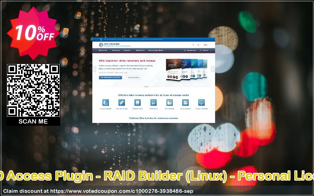 RAID Access Plugin - RAID Builder, Linux - Personal Plan Coupon, discount RAID Access Plugin - RAID Builder (Linux) - Personal License super offer code 2023. Promotion: super offer code of RAID Access Plugin - RAID Builder (Linux) - Personal License 2023