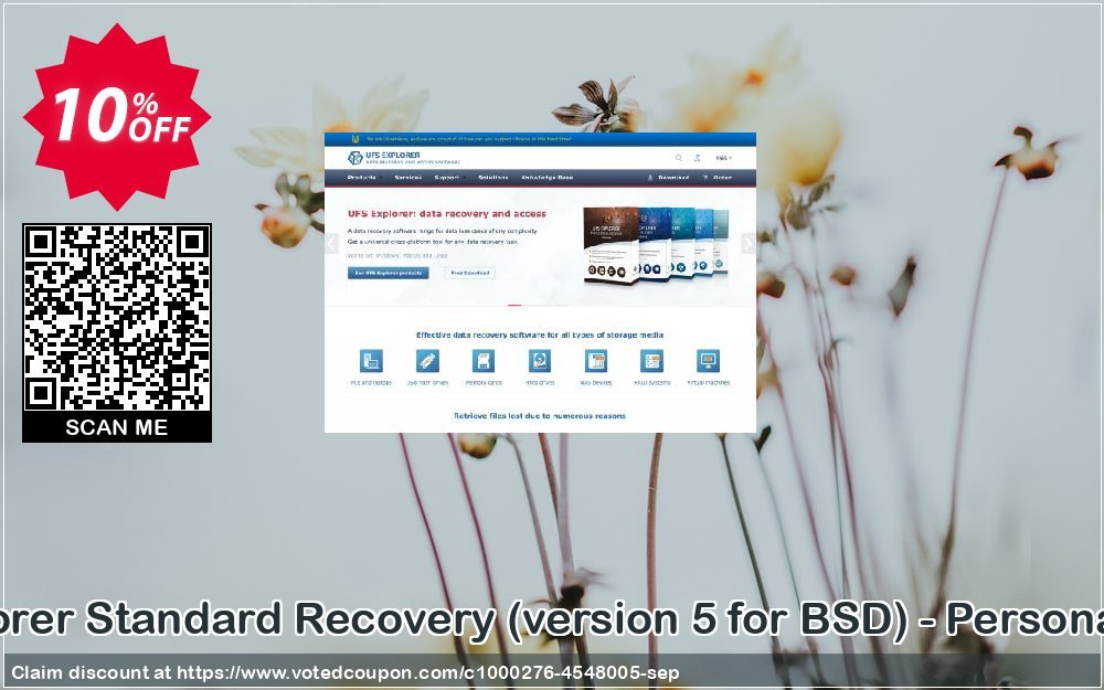 UFS Explorer Standard Recovery, version 5 for BSD - Personal Plan Coupon, discount UFS Explorer Standard Recovery (version 5 for BSD) - Personal License wondrous discount code 2023. Promotion: wondrous discount code of UFS Explorer Standard Recovery (version 5 for BSD) - Personal License 2023