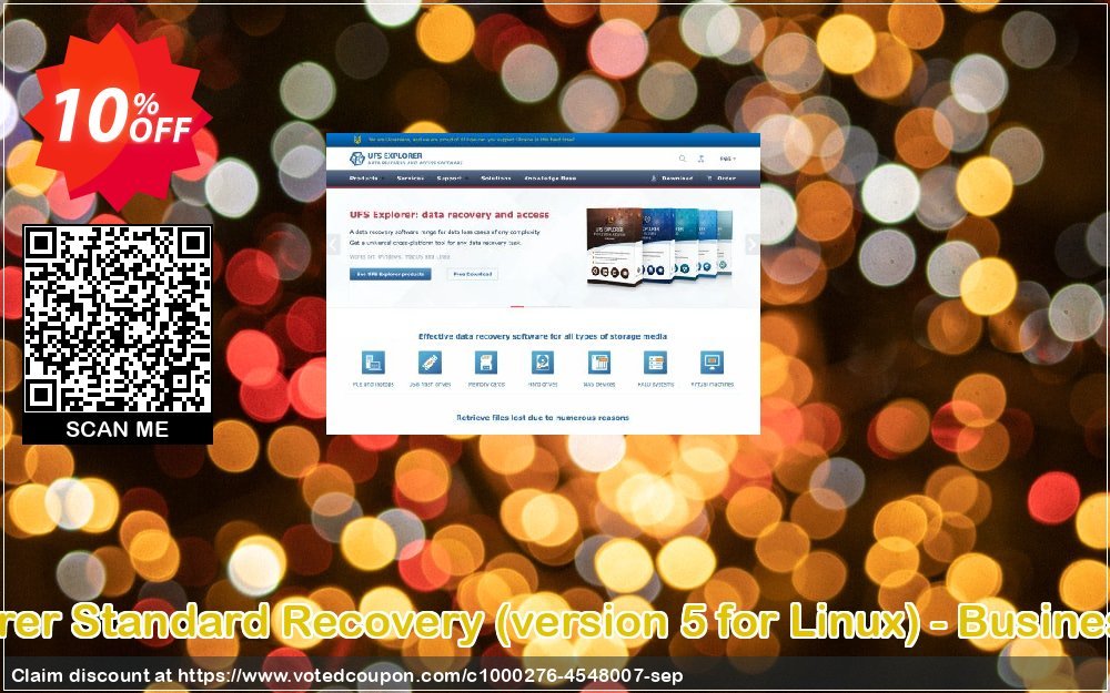 UFS Explorer Standard Recovery, version 5 for Linux - Business Plan Coupon, discount UFS Explorer Standard Recovery (version 5 for Linux) - Business License awful discounts code 2023. Promotion: awful discounts code of UFS Explorer Standard Recovery (version 5 for Linux) - Business License 2023