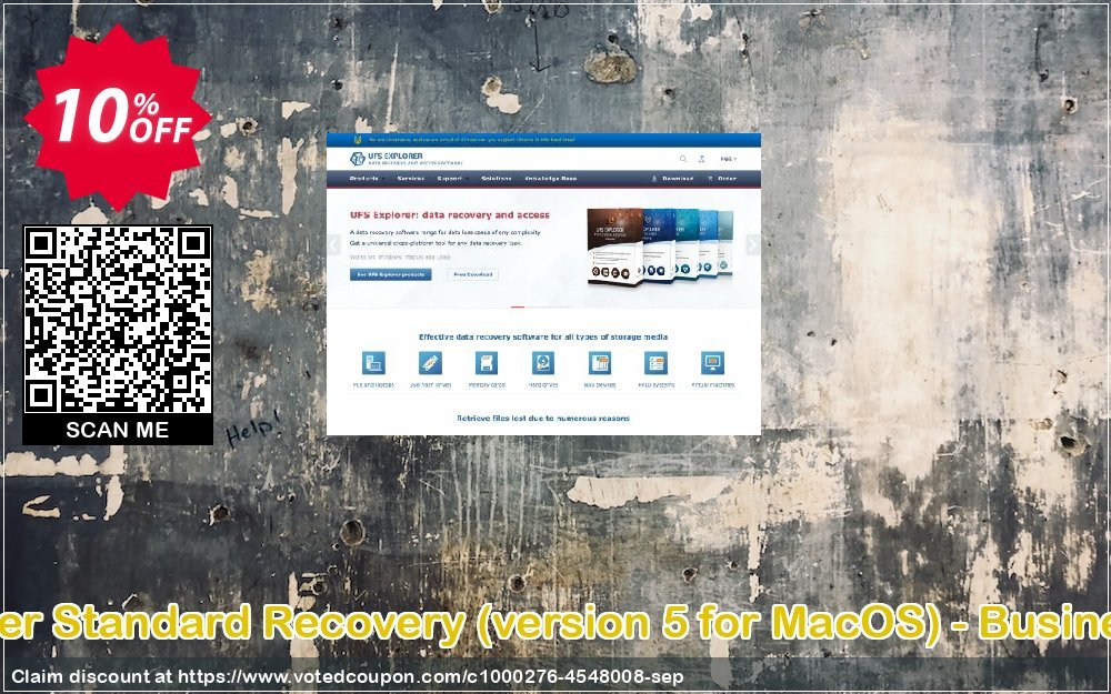 UFS Explorer Standard Recovery, version 5 for MACOS - Business Plan Coupon, discount UFS Explorer Standard Recovery (version 5 for MacOS) - Business License amazing promotions code 2023. Promotion: amazing promotions code of UFS Explorer Standard Recovery (version 5 for MacOS) - Business License 2023
