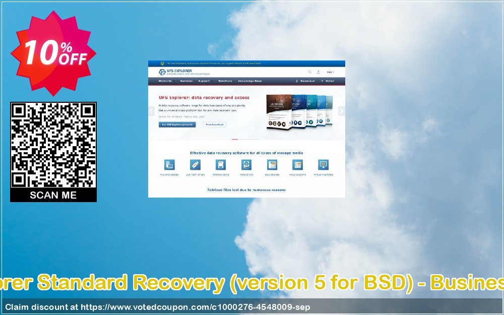 UFS Explorer Standard Recovery, version 5 for BSD - Business Plan Coupon, discount UFS Explorer Standard Recovery (version 5 for BSD) - Business License super sales code 2023. Promotion: super sales code of UFS Explorer Standard Recovery (version 5 for BSD) - Business License 2023
