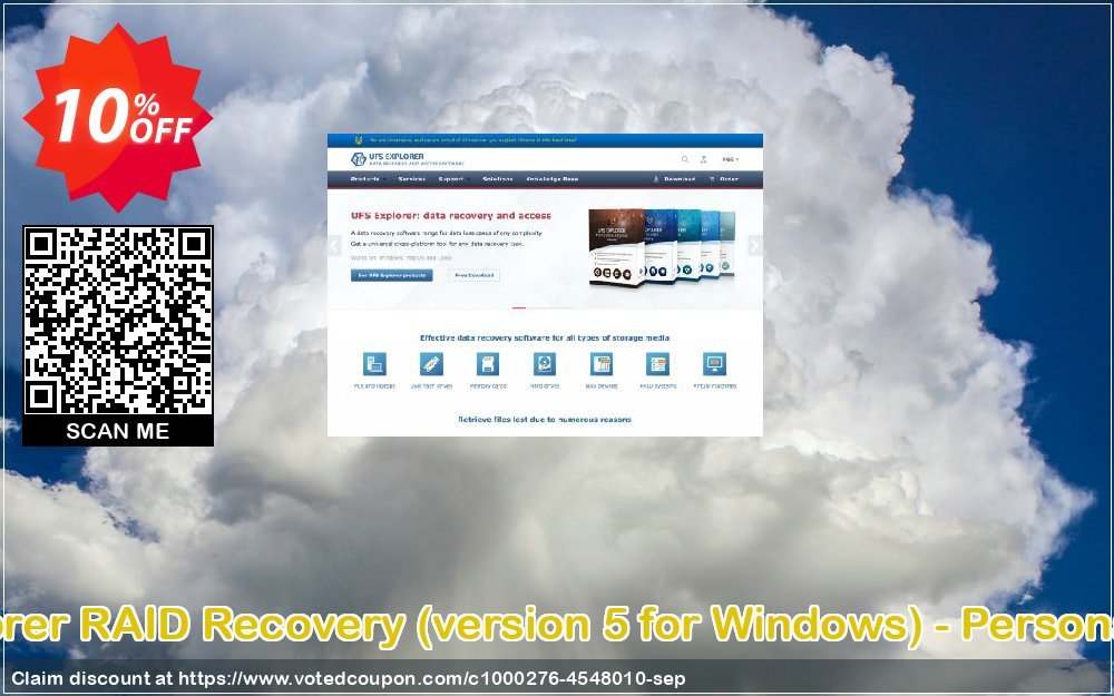 UFS Explorer RAID Recovery, version 5 for WINDOWS - Personal Plan Coupon, discount UFS Explorer RAID Recovery (version 5 for Windows) - Personal License best deals code 2023. Promotion: best deals code of UFS Explorer RAID Recovery (version 5 for Windows) - Personal License 2023