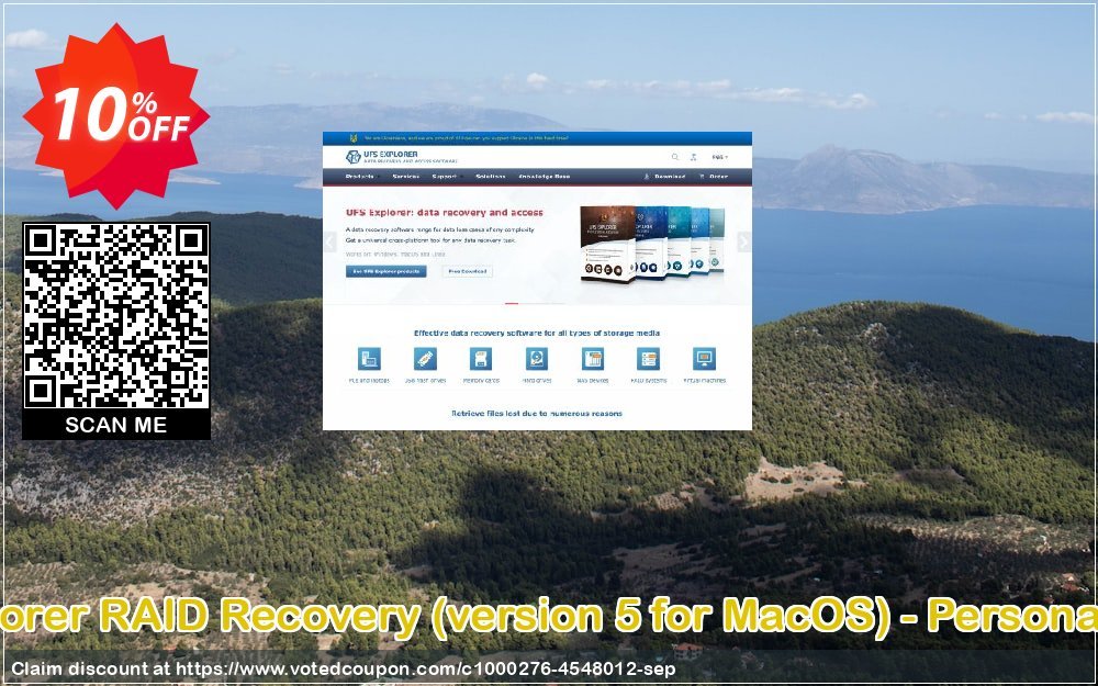 UFS Explorer RAID Recovery, version 5 for MACOS - Personal Plan Coupon, discount UFS Explorer RAID Recovery (version 5 for MacOS) - Personal License hottest discount code 2023. Promotion: hottest discount code of UFS Explorer RAID Recovery (version 5 for MacOS) - Personal License 2023